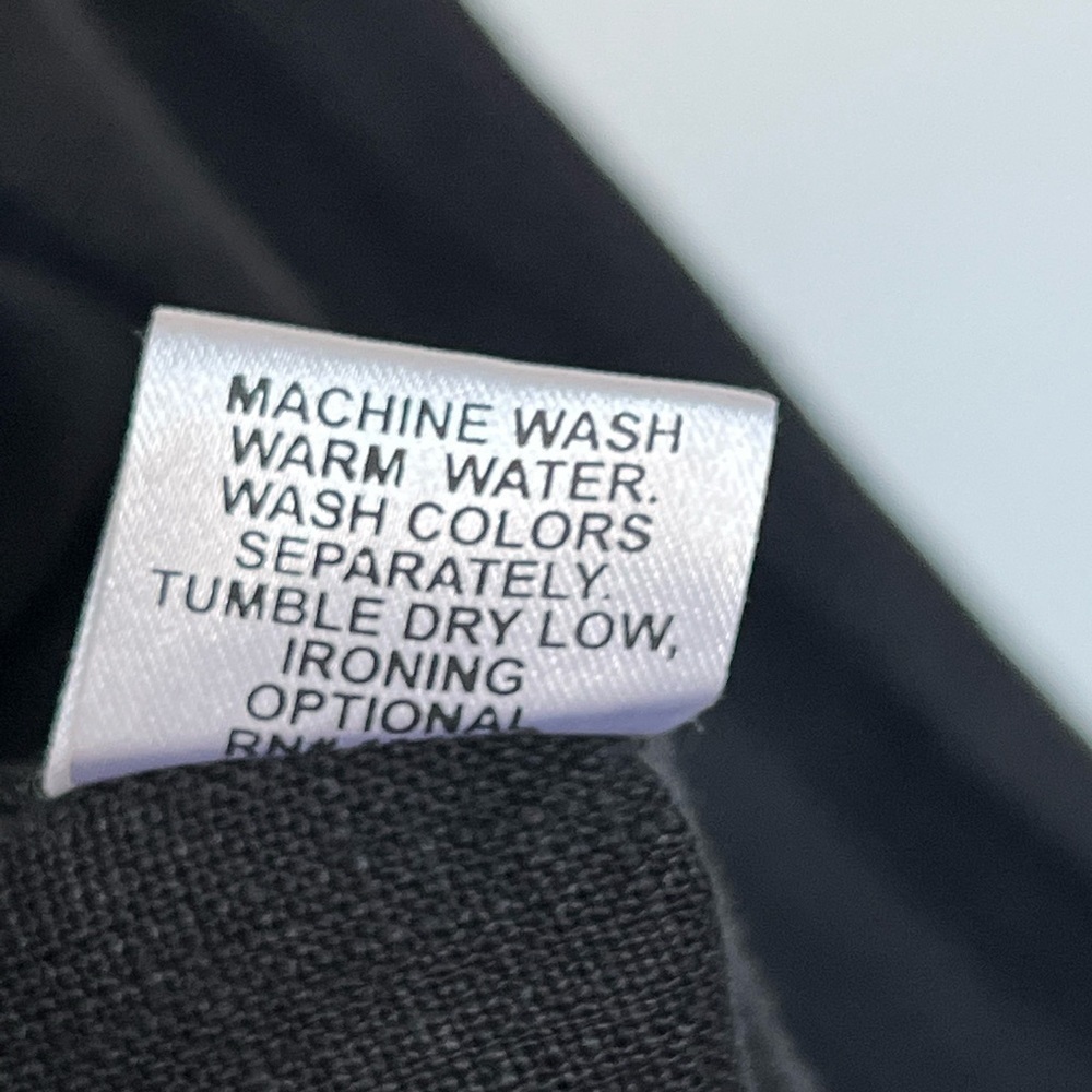 Flax Linen Lagenlook Boho Button Front Lightweigh… - image 8